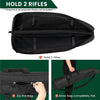 Soft Double Shotgun Rifle Case 38” 42” 44” 46" 52" Long Gun Bag W/Padded Handle - Adjustable Sling Dual Lockable Zippers, Multiple Magazine Holder Pouches Outdoor Tactical Accessory Bags