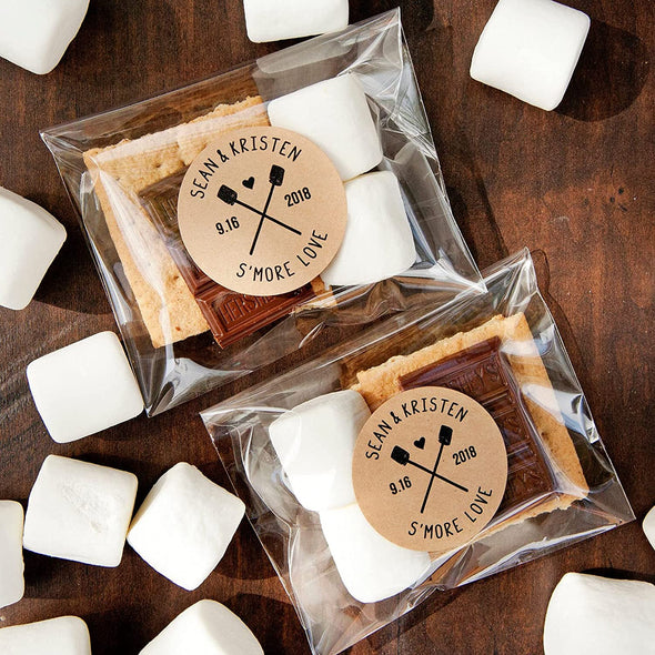 Morepack Self Sealing Cellophane Bags,5X7 Inches 200 Pcs Clear Resealable Cookie Bags Self Adhesive for Packaging Cookies,Favors, Products