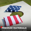 SPORT BEATS Cornhole Bags Set of 8 Regulation Weight & Size Corn Hole Bags Bean Bags for Cornhole Game Includes Carry Case