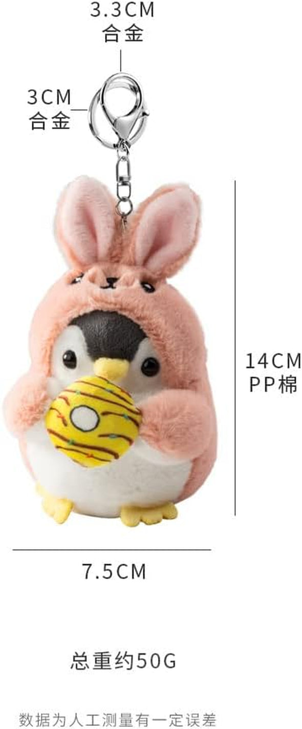 Creative Cute Lovely Penguin Pendant Keychain Gift - for Handbag, Purse, Backpack, Car Keys