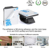 XHF 120 PCS Adhesive Cable Wire Clips Black, Outdoor Cable Management Wire Organizer Cord Holder for under Desk, Car, Wall, TV PC Ethernet Cable