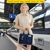 Tote Bag for Women with Compartments,Large Canvas Tote Women'S Purse Crossbody Bags Work Laptop Book Bag Satchels Handbags