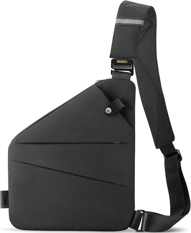 WANDER PLUS® anti Theft Crossbody Bag, Shoulder Bag Anti-Theft Design for Travel, Sport, Work