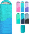 Sleeping Bag - 3 Seasons for Adults Kids Boys Girls Camping Hiking - Warm Cold Weather Lightweight Portable with Compression Bag for Backpacking in Spring, Summer, Fall and Winter