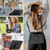 HXCASEAC Case for Samsung Galaxy Tab A9+ plus 11 Inch, Protective with Screen Protector/Hand Strap/Pen Holder, Sturdy Shockproof for Samsung A9 plus Tablet Case SM-X210 SM-X216 SM-X218 - Black