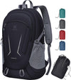 MIYCOO Backpack - Ultra Lightweight Packable Backpack for Travel Camping, 45L Hiking Back Pack Waterproof Foldable Daypack for Men Women Black