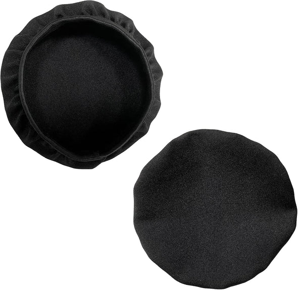 Pchero Headphone Ear Pads Covers, 2 Pairs Washable Strechable Headset Earpad Cloth Cover for Gym, Training, Aviation, Racing, Gaming over the Ear Headphones, Fit 3.5" - 4.3" Ear Pads