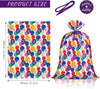WRAPAHOLIC 56" Large Birthday Plastic Gift Bag - Colorful Balloon with Confetti Design for Kids Birthdays, Parties or Celebrating - 56" H X 36" W