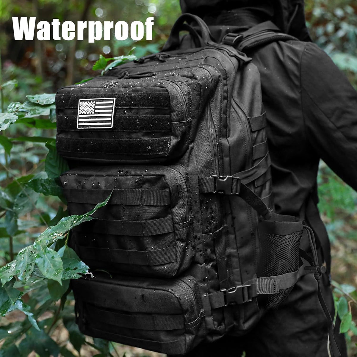 KXBUNQD Militaire rugzak, tactisch, leger, 3 dagen, groot, molle KXBUNQD Militaire rugzak, tactisch, leger, 3 dagen, groot, molle