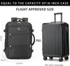 Sowaovut Travel Laptop Backpack, Extra Large Backpacks, Flight Approved Daypack, Business Bag Fit 17.3 Inch Laptop for Men Women (Black)
