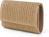 Kseymeir Straw Clutch Purse Shoulder Crossbody Bag Envelope Purse Raffia Handbag for Summer Beach Travel Trendy
