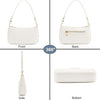 NIUEIMEE ZHOU Shoulder Bag for Women Retro Vegan Leather Classic Tote Handbags Purses with Zipper Closure