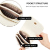 BOSTANTEN Vegan Leather Small Crossbody Bags for Women Designer Cell Phone Bag Wallet Purses Adjustable Strap
