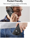 ESR for Magsafe Wallet, Phone Wallet with Adjustable Stand for Iphone 15/14/13/12, Not for Iphone 13/12 Mini, 3 Card Holder, Vegan Leather, Black Carbon Fiber