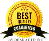 Car Seat Protector - Seat Protection Mat - Thick Padding - Durable, Waterproof Fabric, Leather Reinforced Corners & 3 Pockets for Handy Storage Black