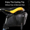 Bicycle Seat Bag Water Proof,Bike Pack under Seat,Wedge Saddle Bag for Bike,Cycling Accessories