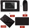 Bbjinronjy Clutch Purse Evening Bag for Women Evening Wedding Party Velvet Suede Pleated Handbag