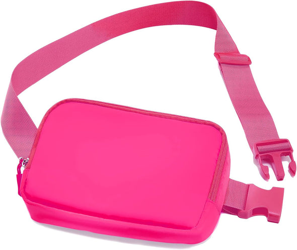 Amazerbst Everywhere Belt Bag & Fanny Pack, 40 Inch Adjustable Strap, Waterproof for Women & Men