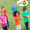 4-8 Player Potato Sack Race Bags Backyard Games for Kids and Adult, Field Day Birthday Party Outdoor Games for Kids Family,Carnival Games,Egg and Spoon Race,3 Legged Race,Relay Batons,Easter Fun Games