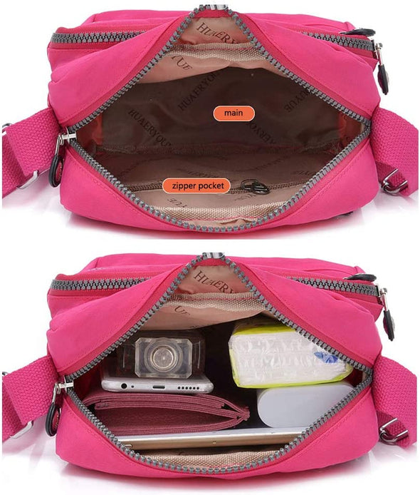 KARRESLY Casual Nylon Purse Handbag Crossbody Bag Waterproof Shoulder Bag for Women