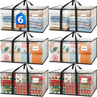 Fab Totes Moving Bags Extra Heavy Duty Oversized Storage Bags with Reinforced Handle and Double Zippers,Moving Supplies Totes for Storage Packing Dorm Room Essentials Alternative to Moving Boxes