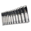 12Piece Leather Hole Punch Set with a Free Cutting Mat,Leather Tool,Leather Hollow Punch Set, round Hole Punch Set,Cut Leather Rubber Paper Soft Material