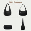 Babysun Mini Shoulder Bag Women Nylon Crescent Bag Underarm Shoulder Purse Women'S Shoulder Handbags Small Tote Bag