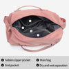 Womens Travel Bags, Weekender Carry on for Women, Sports Gym Bag, Workout Duffel Bag, Overnight Shoulder Bag Fit 15.6 Inch Laptop Pink Large