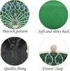 Rhinestone Clutch Purses for Women Evening Wedding Formal - round Pearl Clasp Handbag - Crystal Diamond Bag