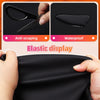 Marine Vinyl Upholstery Faux Leather: Meneng Black Grain Faux Leather 54"X36" Marine Vinyl Fabric Waterproof Durable for DIY Upholstery Boat Car Sofa