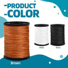 Topus Extra Strong Upholstery Repair Sewing Thread Kit and Heavy Duty Household Hand Needles, Including 7 Styles of Leather Canvas Sewing Needles and 3 Rolls Nylon Thread (70 Yard per Roll), 3 Colors