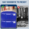Blisstotes Moving Bags, Heavy Duty Moving Supplies & Storage Bags, Extra Large Packing Bags, Boxes with Tag Pockets, Collapsible Fold Flat Storage Totes, Alternative to Box and Bin, 93L, 6 Packs