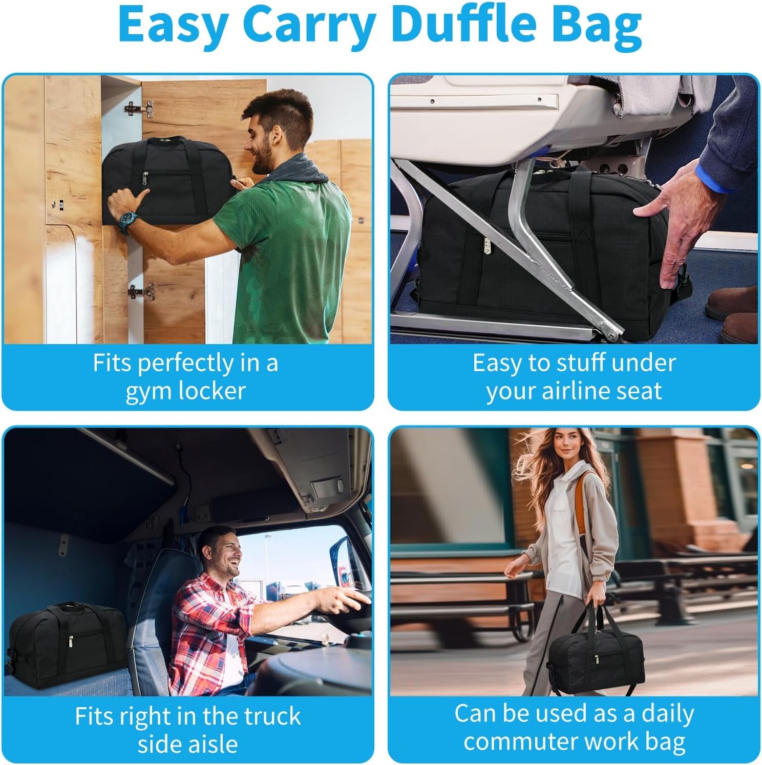 backpack mini duffel attachment Apenze Gym Bag