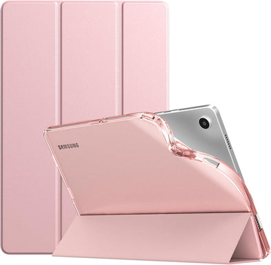 Timovo Case for Samsung Galaxy Tab A9+/A9 plus 11" 2023, Slim Soft TPU Translucent Frosted Back Protective Cover for Galaxy Tab A9+ Tablet SM-X210/X216/X218, Auto Wake/Sleep, Rose Gold