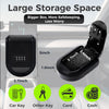 Magnetic Key Holder Box Hide a Key under Car with Combination Lock with Strong Magnet for Storage Key Indoors, Outdoors Outside