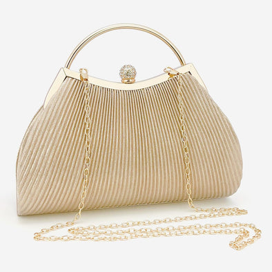 Clutch Purses for Women Evening Bags Party Clutches Handbag with Detachable Chain Strap for Cocktail Party Wedding