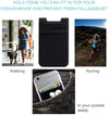 Hoblaze Phone Card Holder Stretchy Lycra Wallet Pocket Credit Card ID Case Pouch Sleeve Adhesive Sticker Compatible with Iphone Samsung Galaxy Android Smartphones - 3Pack Black