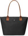 KALIDI Tote Bag for Women Nylon Top-Handle Purse,Shoulder Hobo Handbag with Zipper Leisure Foldable Weekend