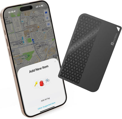 [Apple Mfi Certified] 2025 Air-Tags (Ios Only) Bluetooth Tracker with Apple Find My, Iphone Smart Card Wallet Finder GPS Tracker, 5-10 Years Battery, Keys Finder and Item Locator for Bags, Passport
