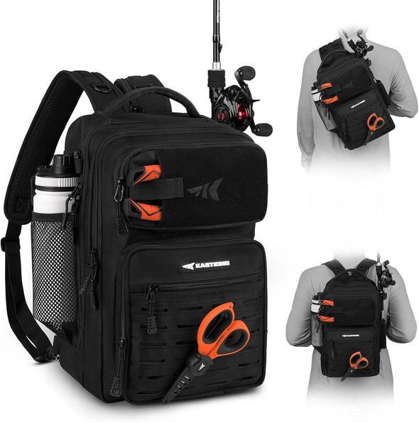 Kastking Blowbak Tactical Sling Tackle Bag-Lightweight Fishing Backpack Storge Fishing Gear and Equipment,Gift for Men