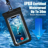 3 Pack Waterproof Phone Pouch IPX8 Universal Waterproof Case Dry Bag Phone Protector for Iphone 15 14 13 12 11 Pro Max plus XS XR X 8 Galaxy S23 S22 S21 S20 Pixel up to 7.5"(Multicolor 3)