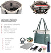 Women'S Work Bag with Laptop Compartment Zipper Pockets Teacher Totes Purse
