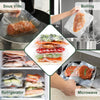 Vacuum Sealer Bags for Food - 200 Quart 8'' X 12'' Pre-Cut Food Saver Bags Quart Size, Heavy Duty Vacuum Bags for Food, BPA Free Vacuum Seal Bags for Freezer Storage, Seal a Meal or Sous Vide