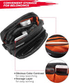 KEMIMOTO Motorcycle Bag, Handlebar Tool Bag Storage Accessory Saddlebag Universal for Front Fork Handle Bar Sissy Bar Compatible with Cruiser Softail Dyna Sportsters