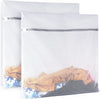2 Xx-Large Honeycomb Mesh Laundry Bag Delicates Durable for Washing Machine,24 X 24 Inches Lingerie Bags for Laundry, Travel Storage Organize Bag for Cotton Clothes,Sheet,Sweater, Shoes