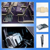 Cat Dog Carrier - Airline Approved Expandable Soft-Sided Pet Carrier with Removable Fleece Pad and Pockets, for Cats/Puppy and Small Animals Large(2 Side Expandable)