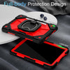 Case for Galaxy Tab A9 plus Case 11 Inch with Screen Protector/Rotating Stand/Pen Holder,Military Grade Shockproof Cover for Samsung Galaxy A9+/A9 plus Tablet Case (SM-X210/X216/X218)