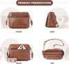 Crossbody Purses for Women Trendy,Vegan Leather Crossbody Bags,Cell Phone Camera Shoulder Handbags with Card Slots