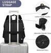 EMPSIGN 17 Inch Laptop Backpack for Women, Work Business Travel Computer College Bags, Large Capacity Water-Repellent Quilted Casual Daypack with USB Port, Black