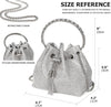Bling Crystal Rhinestone Purse for Women Sparkly Clutch Handbag Crossbody Bag for Evening Wedding Party Prom